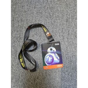 Star Wars Celebration 2019 Chicago Crew Badge BB-8 With Lanyard